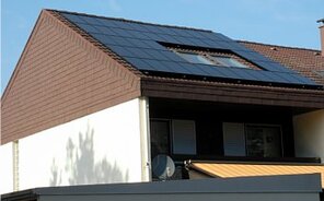 Photovoltaikanlage auf Privathaus, Weil am Rhein